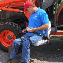 Modified Kubota with Chair Lift