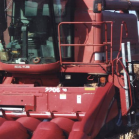 Modified Harvester w/ Stand-up Lift